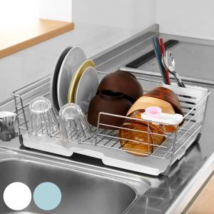 OXO（オクソー） 水切りラック フラットディッシュラック トレー付き