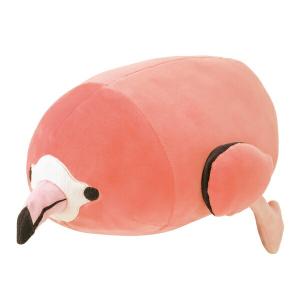 クッション 動物 ボルスター マシュマロアニマル フラミンゴ （ ぬいぐるみ 抱き枕 抱きまくら ）