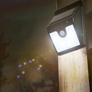 防犯 屋外 LED センサーライト 防雨形 モーションセンサー付照明 ナイトスター （ 照明 ライト 防災 ソーラー ）