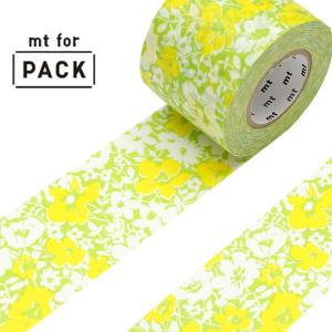 クラフトテープ 粘着テープ 幅広 mt for PACK 花柄 幅45mm
