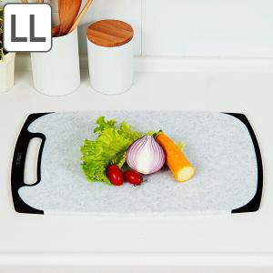 まな板 ラバー付耐熱抗菌まな板 石目調 LL （ まないた