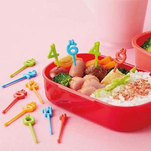 ピック 数字ピック ピンチョス 24本入り （ キャラ弁 お弁当 保育園 幼稚園 ）｜livingut