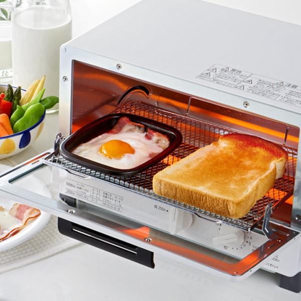 トースタートレー 小 丸型 デュアルプラス フッ素加工 日本製 オーブントースタートレー （ クッキ...