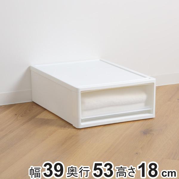 収納ケース ストラ 53-S 幅39×奥行53×高さ18cm クローゼット収納 プラスチック 引き出...