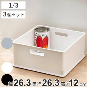 SANKA カラーボックス 横置き インナーボックス 収納 1/3 2個セット