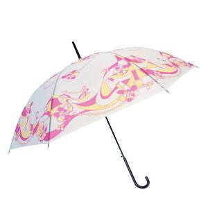 ビニール傘 65cm POE 無地 （ 透明傘 雨傘 長傘 アンブレラ シンプル