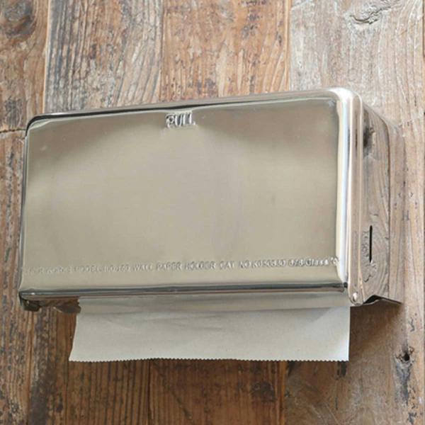 ダルトン ティッシュケース シルバー スチール 厚型対応 （ ティッシュカバー ティッシュディスペン...