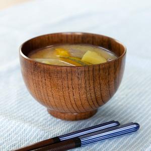 汁椀 280ml 木製 食洗機対応 都型 漆塗 ...の商品画像