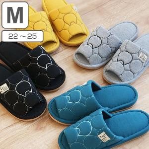 スリッパ ねこキルト外縫い Mサイズ （ ルームシューズ ルームスリッパ 室内 ）