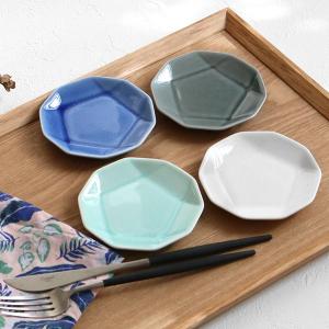 プレート 10cm 豆皿 麻の葉 ロクサン 63 mamezara 磁器 皿 食器 和食器