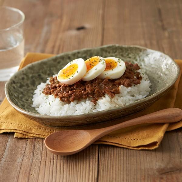 カレー皿 23cm 楕円 緑釉 皿 食器 陶器 美濃焼 日本製 （ お皿 電子レンジ対応 食洗機対応...