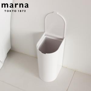 トイレポット MARNA マーナ 抗菌スリムトイレポット トイレ ゴミ箱 （ トイレ用品 サニタリーポット トイレ用ごみ箱 抗菌 ）