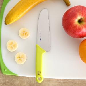 こども包丁 本格刃付き リトルシェフクラブ パンダ グリーン