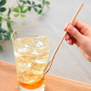 マドラー 20cm 栗の木 天然木 カトラリー （ 木製 マドラースプーン