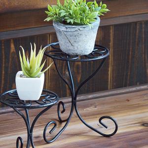 フラワースタンド ミニテーブルスタンド M （ 花台 鉢置き