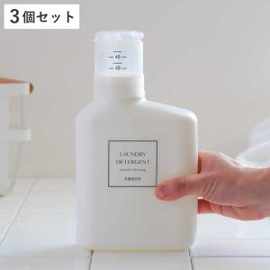 LEC 詰替えボトル 押して計量詰替えボトル 600ml （ 洗剤容器 詰め替え