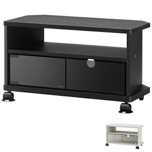 ブロカントシリーズ テレビ台　テレビボード　ラック　収納 テレビ台 ローボード アンティーク調 BROCANTE ブラック 幅90cm