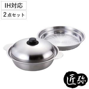 日本製】燕三条 ステンレス オーバルパン 28cm 両手鍋 オーブン調理