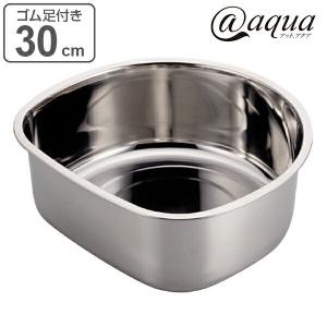 MAEKAWA 前川金属工業所 アルマイト タライ 平底（普及型）60cm
