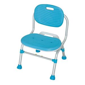 シャワーチェア 背付 折りたたみ 5段階 高さ調整