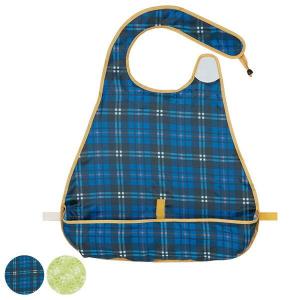 食事エプロン はっ水 折りたたみ 洗える コンパクト