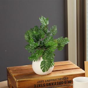 人工観葉植物 モンステラ 19cm フェイクグ...の詳細画像3