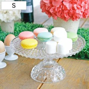 グラスコンポート L マカロン お菓子皿 食器 ガラス製 （ ダルトン