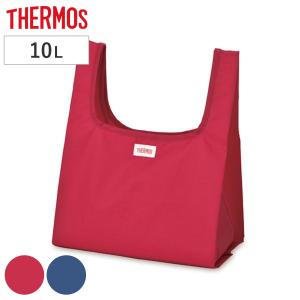 サーモス エコバッグ ポケットバッグ 10L 折りたたみ マチ広 A （ THERMOS 大容量 コンビニサイズ 洗える エコバック マイバッグ マイバック ）