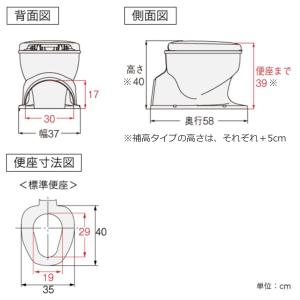公式店舗 リフォームトイレ 和式トイレ用 標準便座 補高スペーサー 5cm 段差なし 工事不要 据置式 サニタリエース Od 介護用品 洋式便座 和式トイレ 簡易 設置 介護 Bmwused Com Mx
