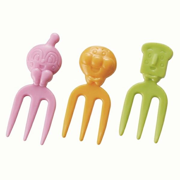 ピック お弁当 アンパンマン 6本入 フォークピック （ お弁当ピック お弁当グッズ 幼稚園 保育園...