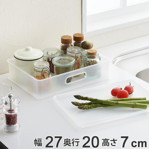 収納ケース 小物収納 ナチュラ インボックス ピコ S （ 収納 フタ付き プラスチック 収納ボック...