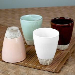 フリーカップ 320ml 白樺 デザートカップ 湯呑み 食器 和食器 陶器