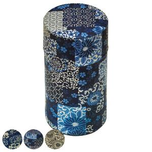 茶筒 和柄 200ml 文様 L ぽッ・かん （ 茶缶 お茶缶 茶葉容器