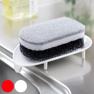 スポンジトレー 置き型 水の流れる スポンジ置き