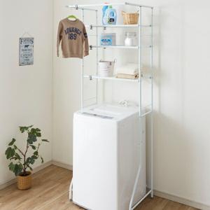 ランドリーラック / ランドリーホワイトラック L-2 : 住マイル - 通販