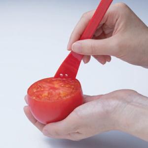 野菜 くり抜き ベジカップスプーン ベジココット BPAfree （ フルーツくり抜き くり抜き器 果物 汁切り 水切り フルーツくり抜き器 プラスチック製 ）