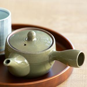 急須 300ml ふるさと 茶こし付き ポット ティーポット 陶器 （ 食洗機