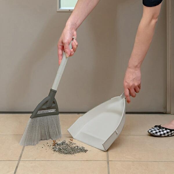 ほうき ちりとり セット ミニコンビブルーム （ 箒 ホーキ チリトリ ミニ 屋外 玄関 下駄箱 自...