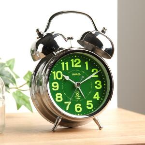 置き時計 ボタニカルガラスデスククロック 電池式 （ 時計 ガラス