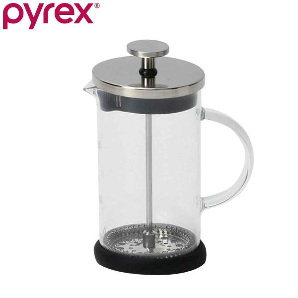 コーヒープレス 400ml Pyrex パイレックス 耐熱ガラス （ フレンチプレス コーヒー ガラ...