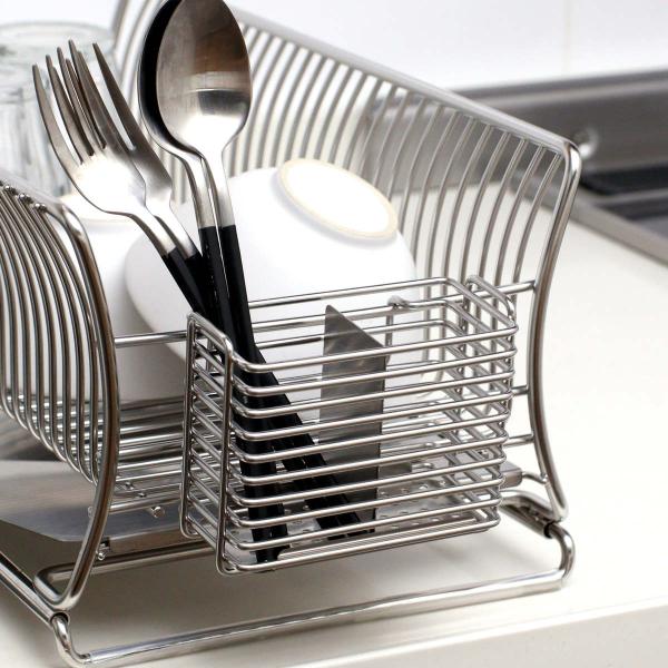 カトラリーポケット 18-8 ステンレス製 ワイヤーカトラリーポケット サスティナ （ カトラリー立...