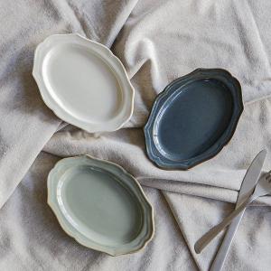 プレート 24cm 楕円皿 Vanves ヴァンヴ 皿 食器 洋食器 磁器 日本製