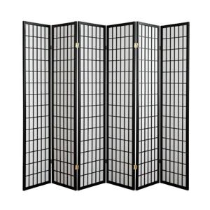 籐 スクリーン 3連 アジアンテイスト チーク材フレーム 高さ160cm