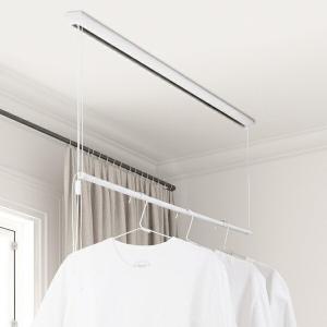 昇降式屋内物干 AirBar エアバー 天井取付タイプ ロング タイプ（幅2.2