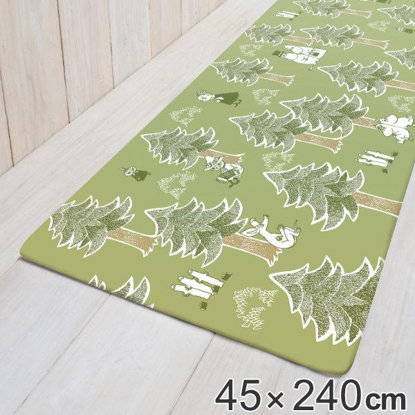 キッチンマット 240cm 拭ける PVC 45×240cm ムーミン ブート （ PVCキッチンマ...