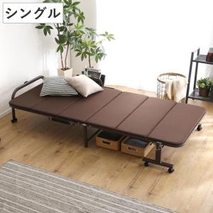 折りたたみベッド✳︎完成品✳︎新生活✳︎リクライニング✳︎匿名配送✳︎スチール✳︎シングル シングルベッド 14段階リクライニング スチールフレーム 幅約92cm