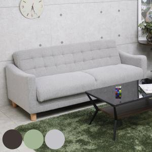 関家具 384059 ソファベッド メートルII BL ソファーベッド 三人掛け 3