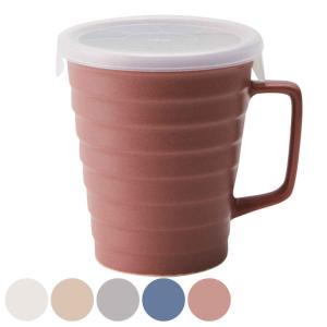マグカップ フタ付き 230ml 陶器 日本製 （ 電子レンジ対応 食洗機対応