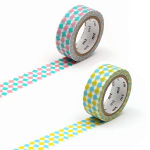 マスキングテープ マステ mt art tape くれよん 9mm幅セット （ 貼って