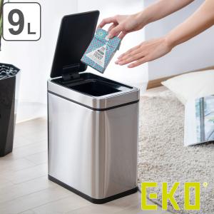 EKO ゴミ箱 20L+20L タッチプロビン ホワイト （ イーケーオー 40l 40